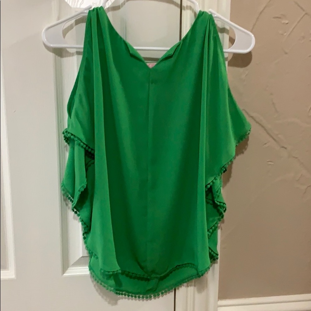 Green GIRLS blouse
